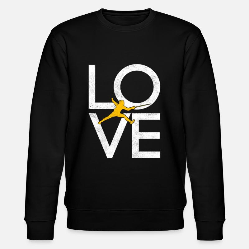 Escrime - Sweat bio CHANGER Stanley/Stella Unisexe - noir