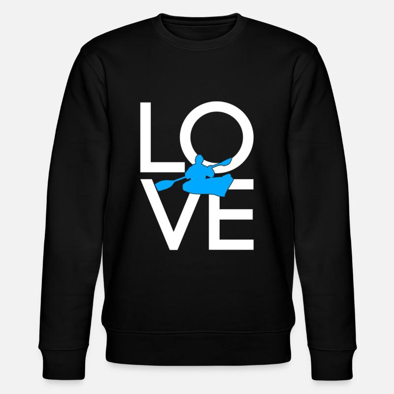 Kanu - Stanley/Stella Unisex Bio-Sweatshirt CHANGER  - Schwarz