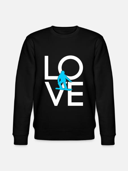 Snowboarding - Stanley/Stella CHANGER Unisex Organic Sweatshirt - black