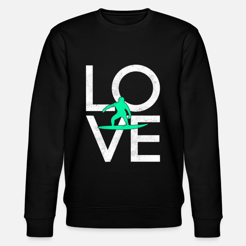 Surf - Sweat bio CHANGER Stanley/Stella Unisexe - noir