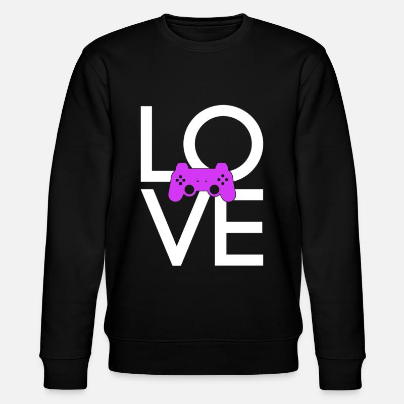 Gaming - Stanley/Stella Unisex Bio-Sweatshirt CHANGER  - Schwarz