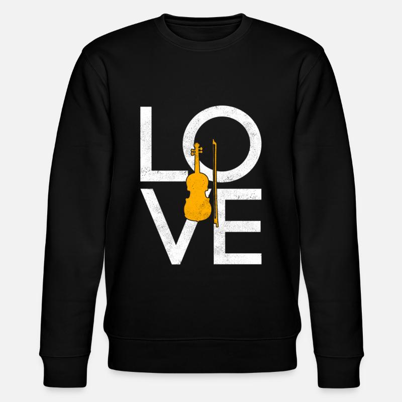 Violon - Sweat bio CHANGER Stanley/Stella Unisexe - noir