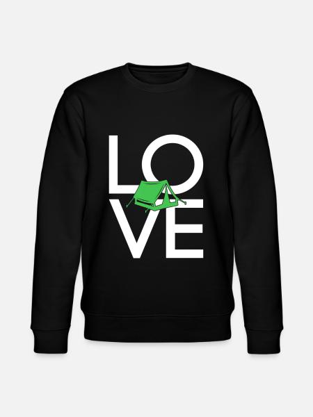 Camping - Stanley/Stella CHANGER Unisex Organic Sweatshirt - black