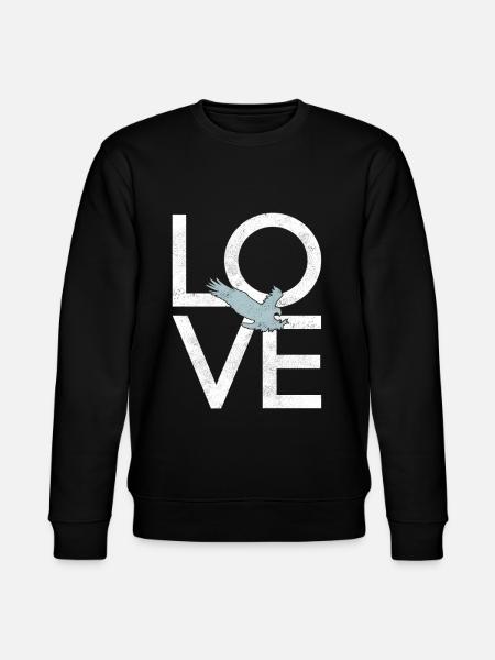 Adler - Stanley/Stella Unisex Bio-Sweatshirt CHANGER  - Schwarz