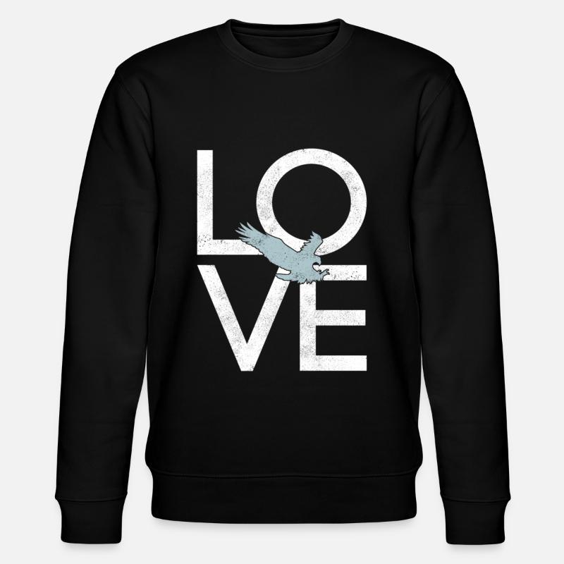 Eagle - Stanley/Stella CHANGER Unisex Organic Sweatshirt - black