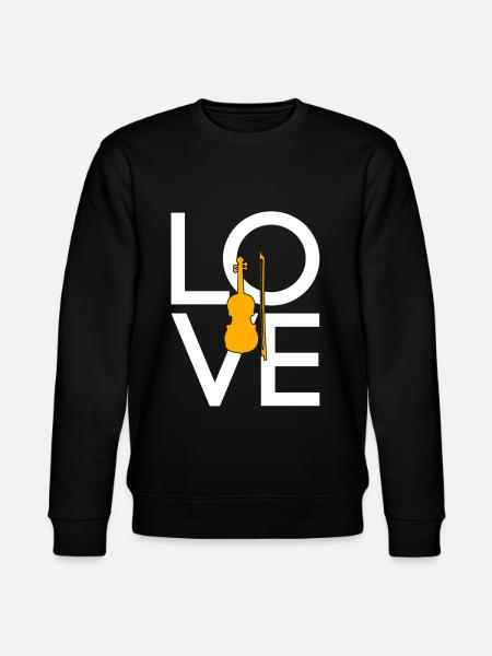 Violon - Sweat bio CHANGER Stanley/Stella Unisexe - noir