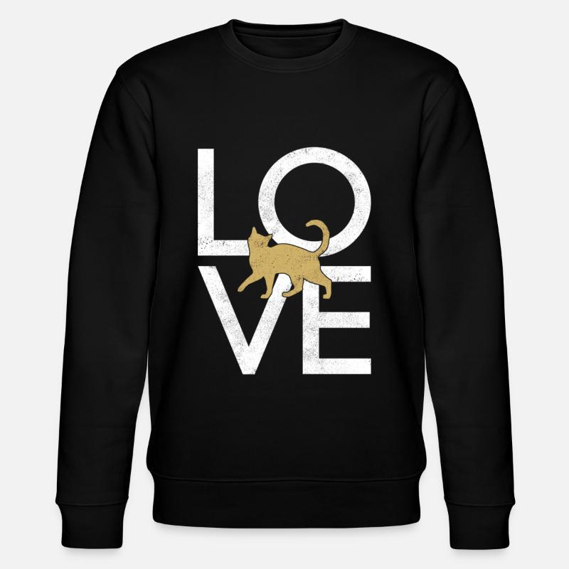Chat - Sweat bio CHANGER Stanley/Stella Unisexe - noir