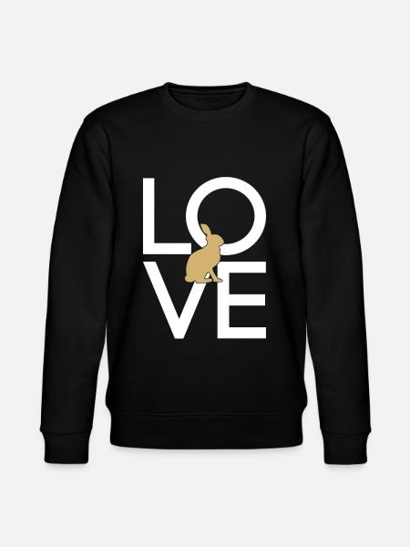 Hare - Stanley/Stella CHANGER Unisex Organic Sweatshirt - black