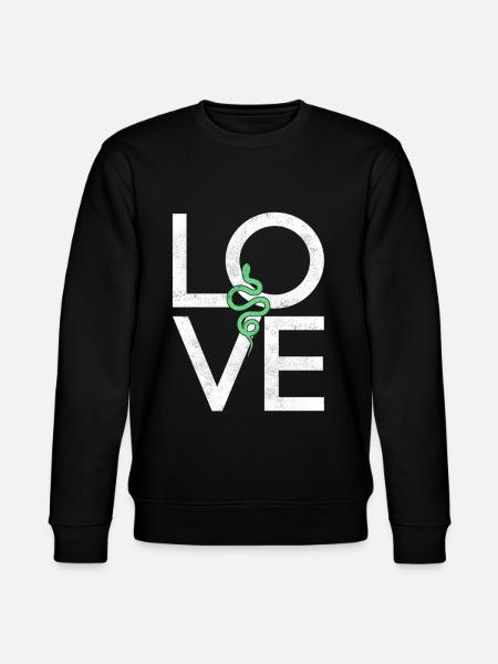 Snake - Stanley/Stella CHANGER Unisex Organic Sweatshirt - black