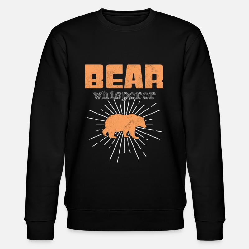 Chuchoteur d’ours - Sweat bio CHANGER Stanley/Stella Unisexe - noir