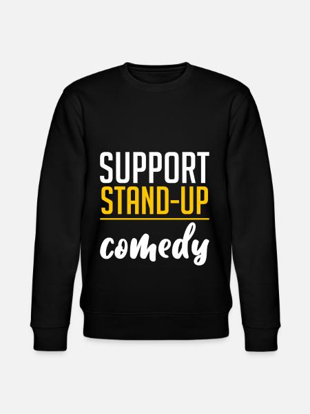 Soutenez Stand Up Comedy 4 - Sweat bio CHANGER Stanley/Stella Unisexe - noir