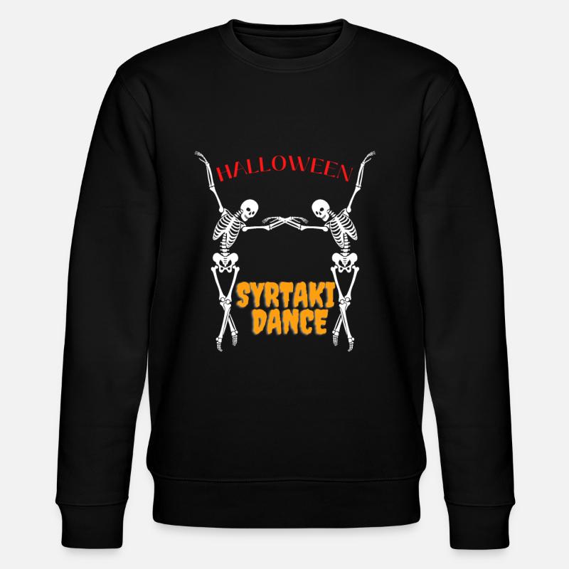 Halloween Sirtaki Dance - Stanley/Stella Unisex Bio-Sweatshirt CHANGER  - Schwarz