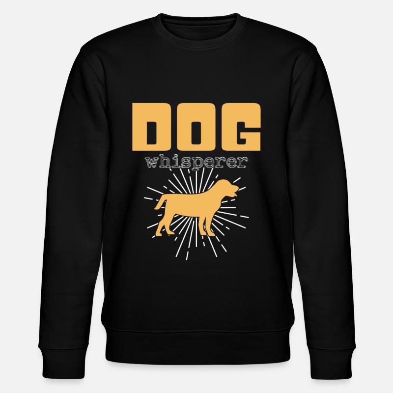 Chuchoteur de chien - Sweat bio CHANGER Stanley/Stella Unisexe - noir