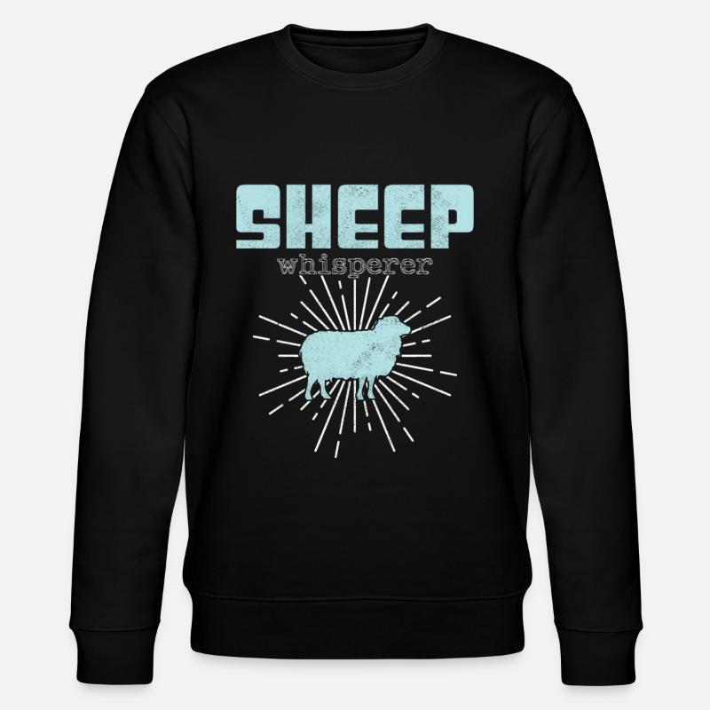 Chuchoteur de mouton - Sweat bio CHANGER Stanley/Stella Unisexe - noir