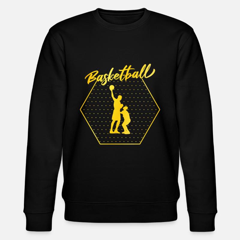 Basketball - Stanley/Stella Unisex Bio-Sweatshirt CHANGER  - Schwarz