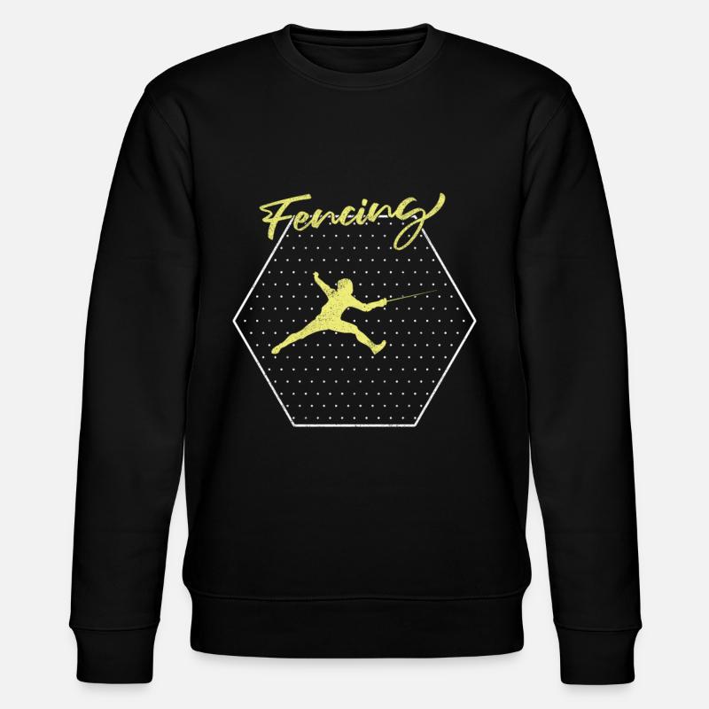 Fencing - Stanley/Stella CHANGER Unisex Organic Sweatshirt - black