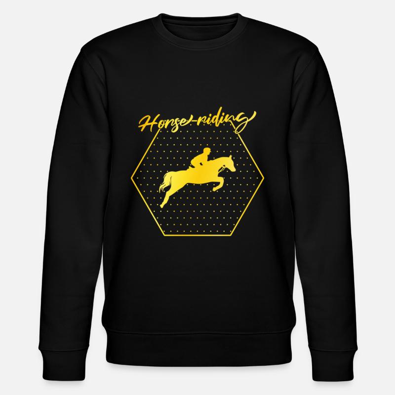 Équitation - Sweat bio CHANGER Stanley/Stella Unisexe - noir