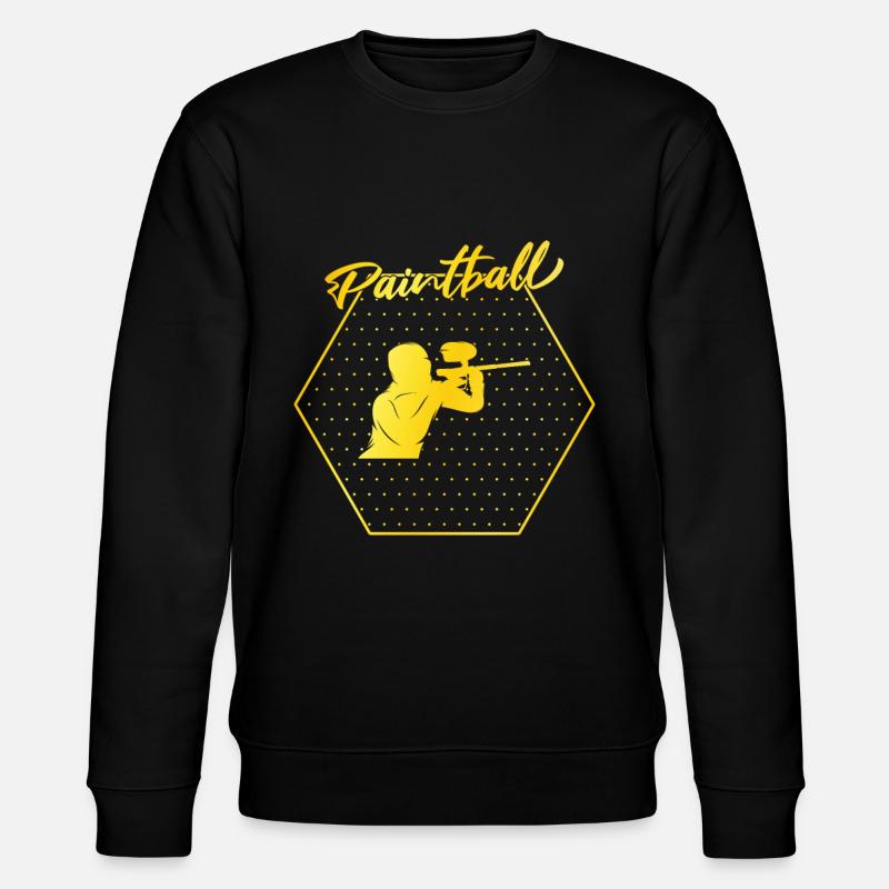 Paintball - Sweat bio CHANGER Stanley/Stella Unisexe - noir