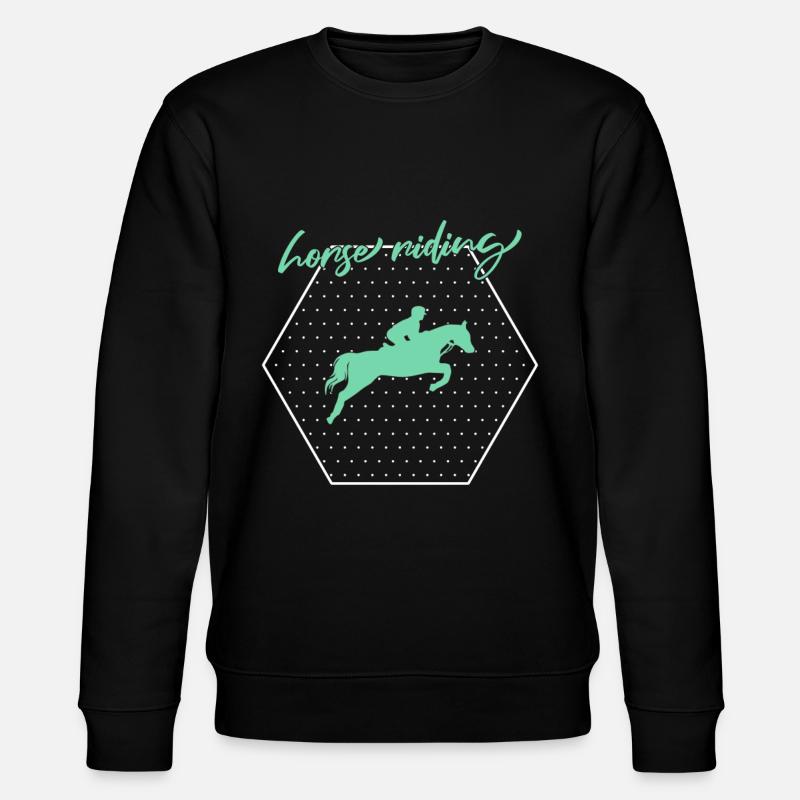 Équitation - Sweat bio CHANGER Stanley/Stella Unisexe - noir