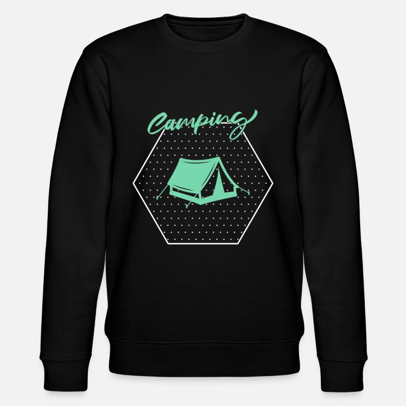 Campen - Stanley/Stella Unisex Bio-Sweatshirt CHANGER  - Schwarz