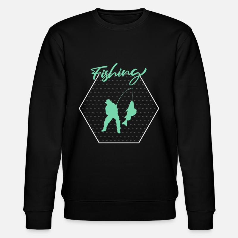 Angling - Stanley/Stella CHANGER Unisex Organic Sweatshirt - black