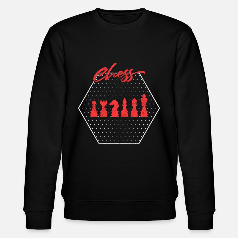 Chess - Stanley/Stella CHANGER Unisex Organic Sweatshirt - black