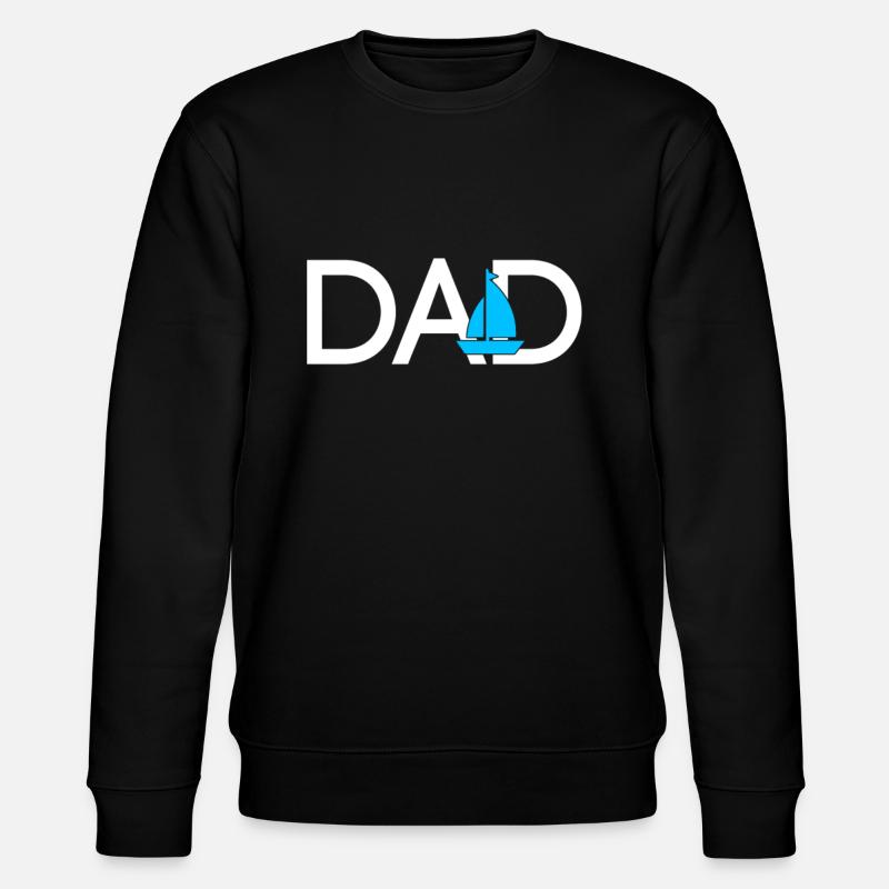 Papa de la voile - Sweat bio CHANGER Stanley/Stella Unisexe - noir