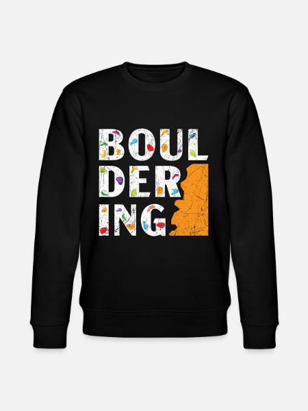 Boulderer Escalade Alpinisme Bloc - Sweat bio CHANGER Stanley/Stella Unisexe - noir