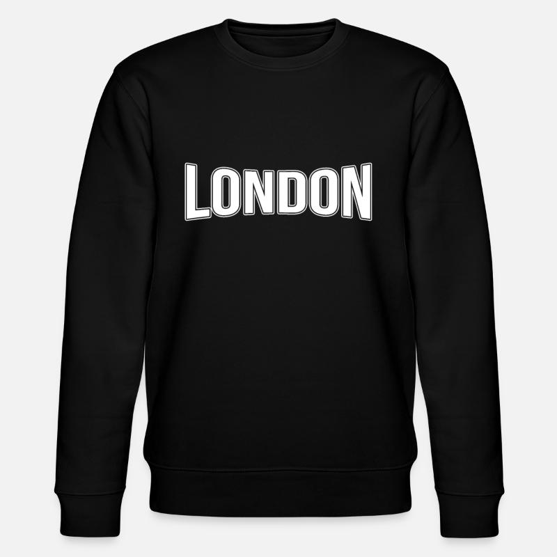 Londres - Sweat bio CHANGER Stanley/Stella Unisexe - noir