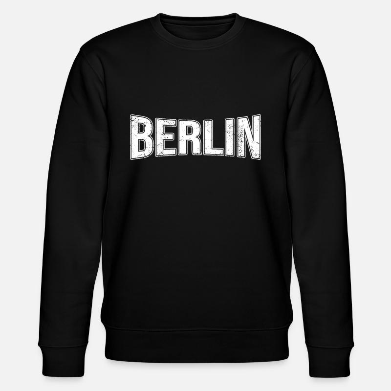Berlin - Stanley/Stella CHANGER Unisex Organic Sweatshirt - black