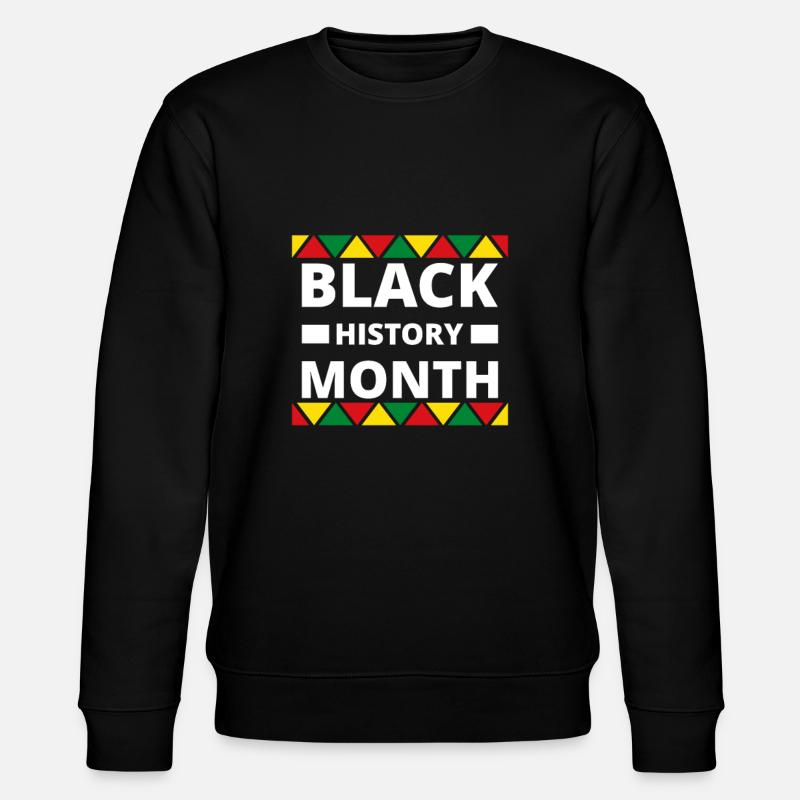 Black History - Stanley/Stella CHANGER Unisex Organic Sweatshirt - black