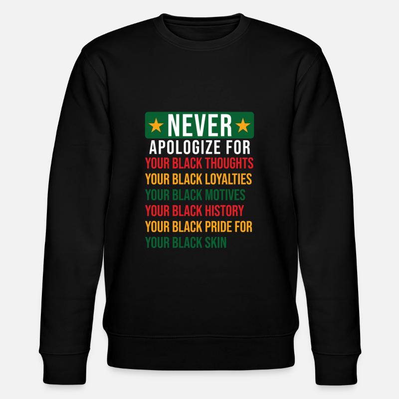 Black History - Stanley/Stella CHANGER Unisex Organic Sweatshirt - black