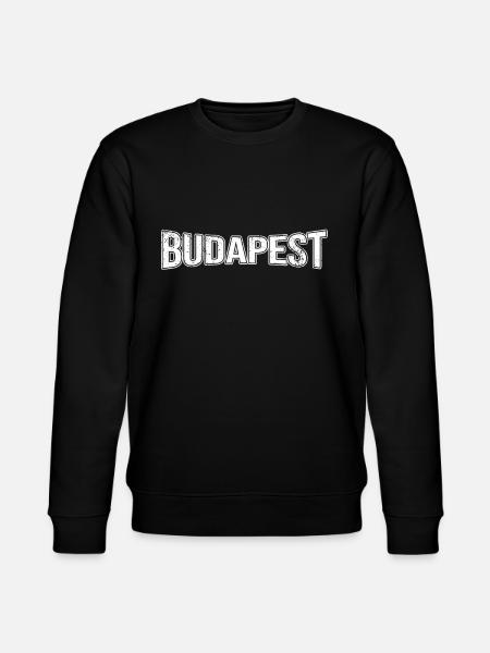 Budapest - Stanley/Stella CHANGER Unisex Organic Sweatshirt - black