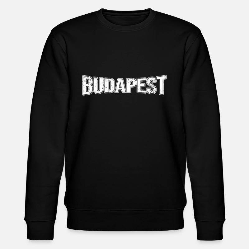 Budapest - Stanley/Stella CHANGER Unisex Organic Sweatshirt - black