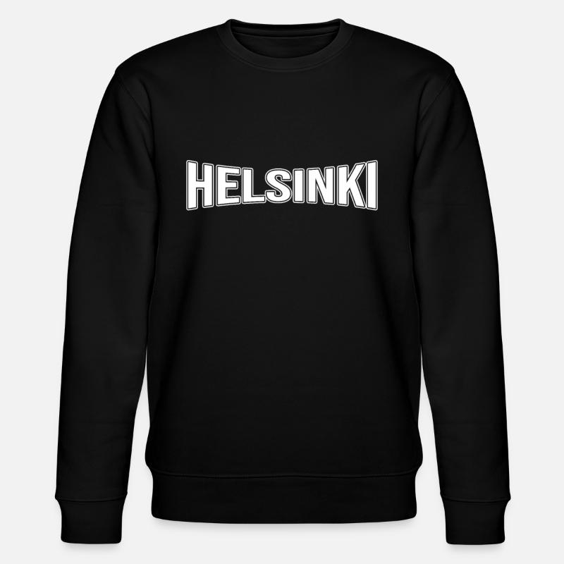 Helsinki - Sweat bio CHANGER Stanley/Stella Unisexe - noir