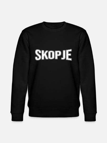 Skopje - Stanley/Stella CHANGER Unisex Organic Sweatshirt - black