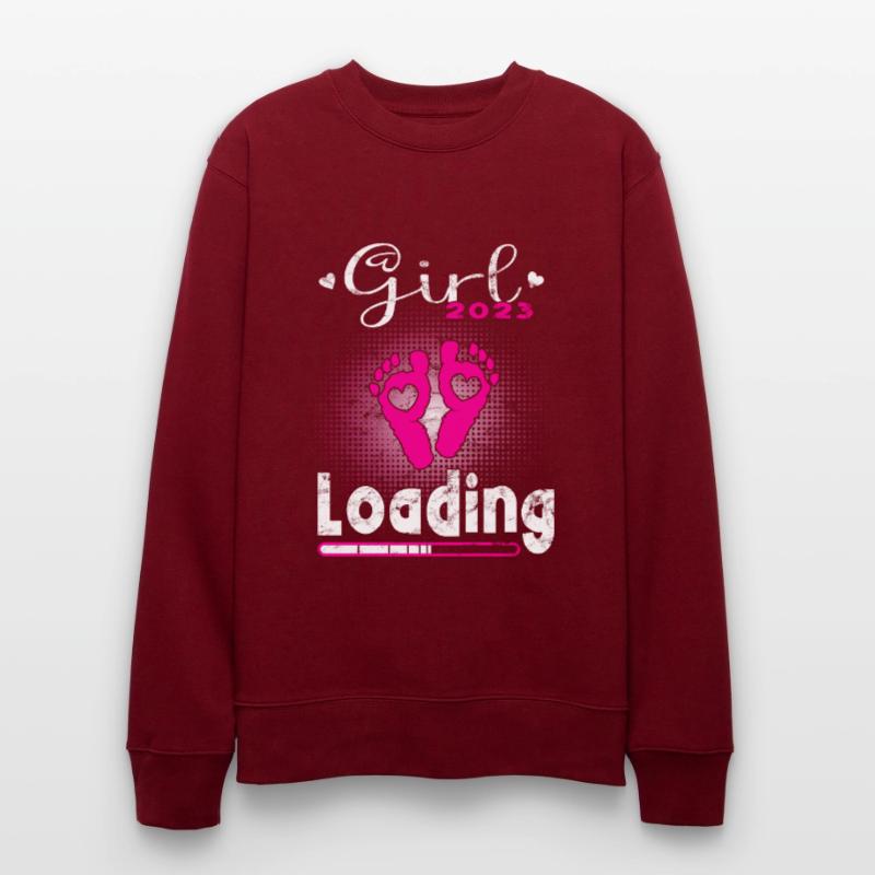 Schwangerschaft Junge Oder Mädchen 2023 Stanley/Stella Unisex Bio-Sweatshirt CHANGER 