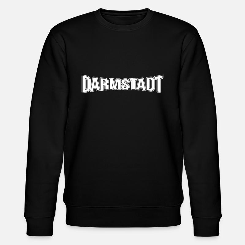 Darmstadt - Stanley/Stella Unisex Bio-Sweatshirt CHANGER - Schwarz