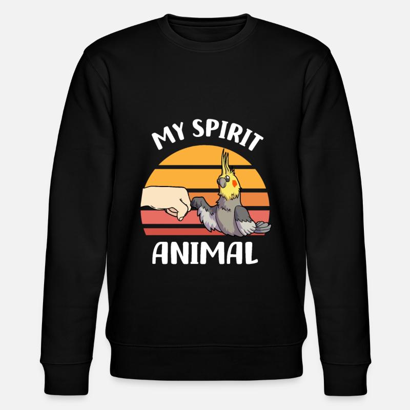 Calopsitte - Sweat bio CHANGER Stanley/Stella Unisexe - noir