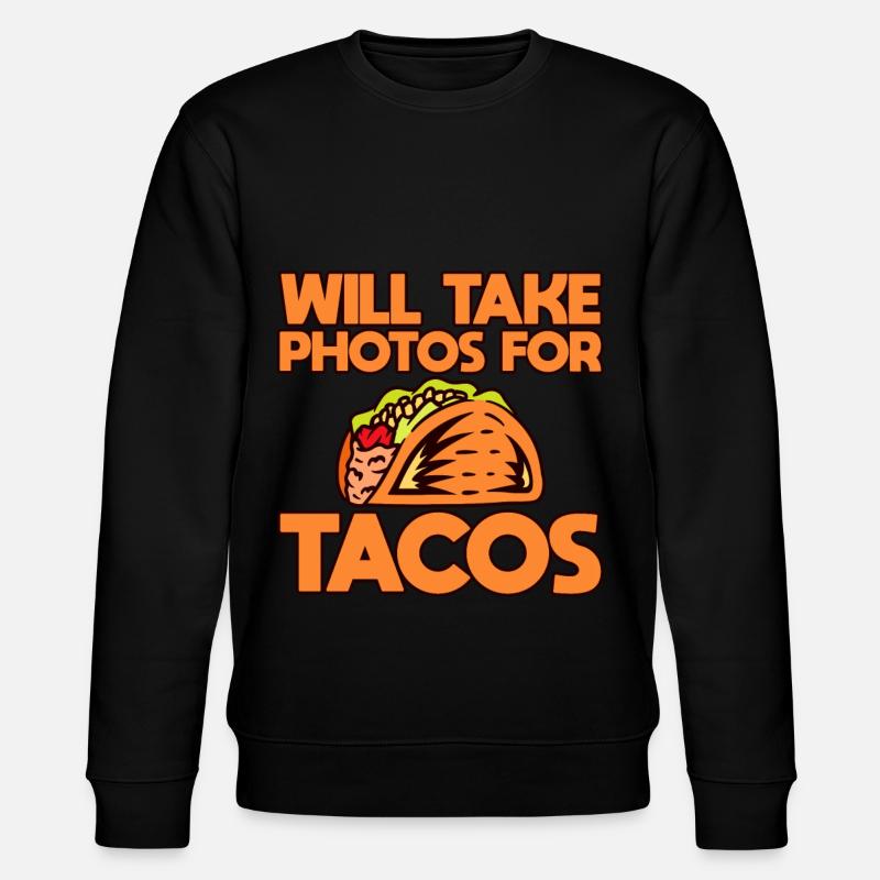 Prendra des photos pour tacos - Sweat bio CHANGER Stanley/Stella Unisexe - noir