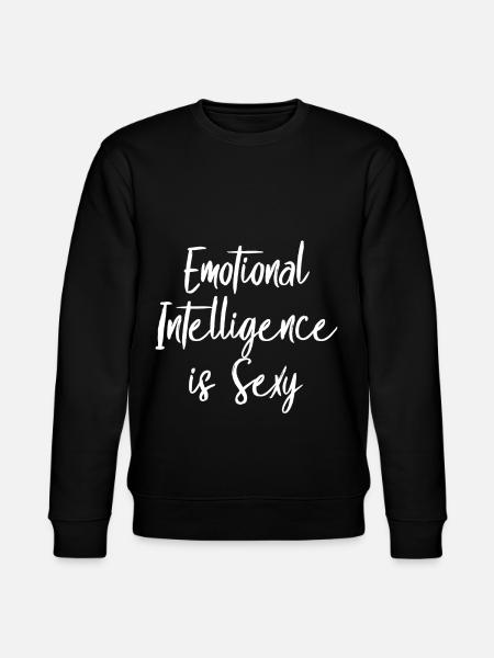 Emotional Intelligence Is Sexy 2 - Stanley/Stella CHANGER Unisex Organic Sweatshirt - black