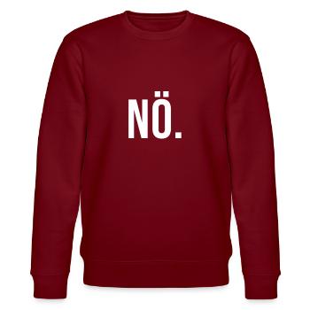 Nö - Stanley/Stella Unisex Bio-Sweatshirt CHANGER  - Burgunderrot - Vorne - Nik (191cm) & Marisol (170cm)
