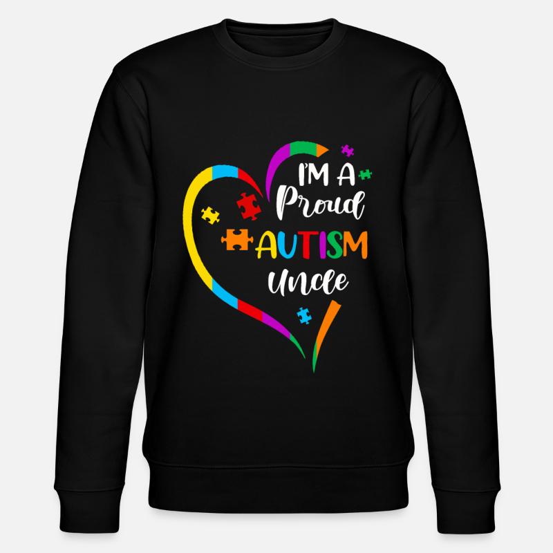 Autisme - Sweat bio CHANGER Stanley/Stella Unisexe - noir