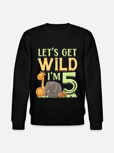 Elephant - Stanley/Stella CHANGER Unisex Organic Sweatshirt - black