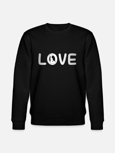 Yoga Liebe - Stanley/Stella Unisex Bio-Sweatshirt CHANGER - Schwarz