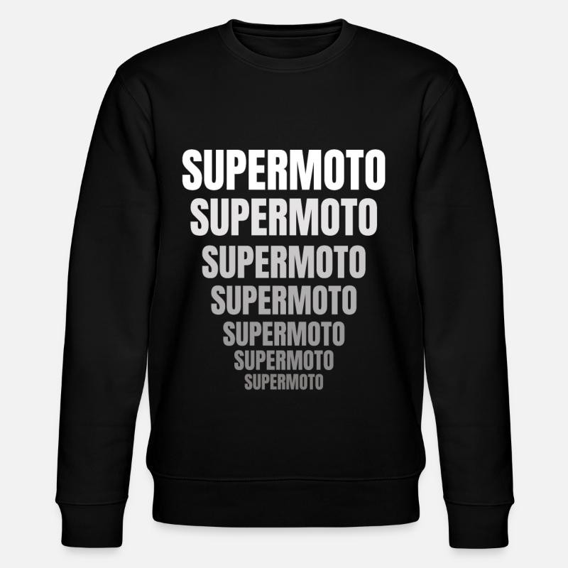 Supermotard / Supermotard / Supermotard Wheelie Bikers - Sweat bio CHANGER Stanley/Stella Unisexe - noir