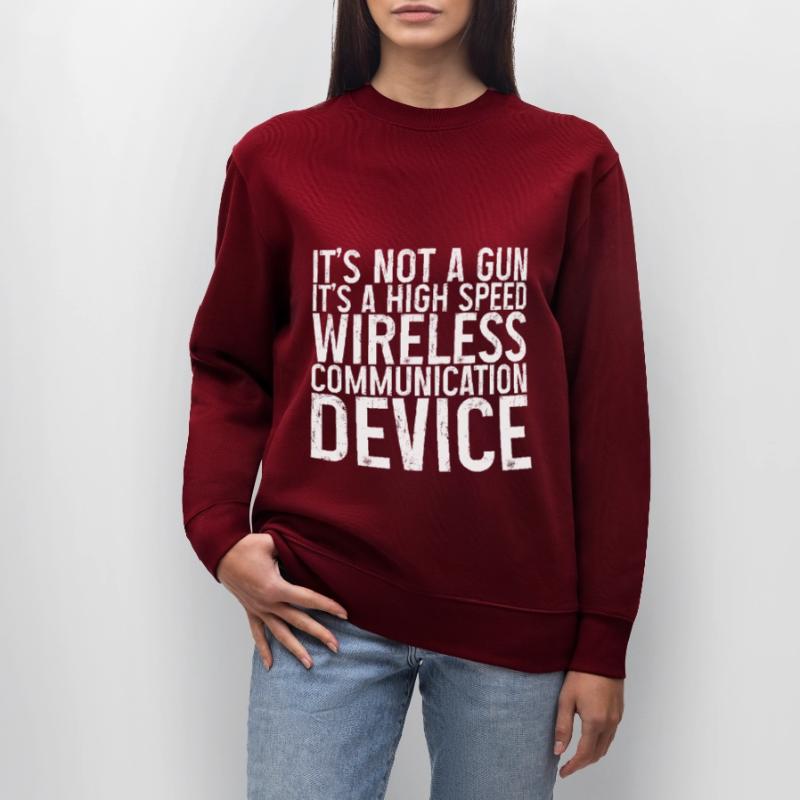 It's A High Speed Wireless Communication Device 2 Stanley/Stella Unisex Bio-Sweatshirt CHANGER 