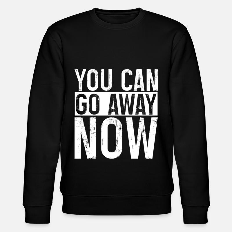 Vous pouvez partir maintenant 4 - Sweat bio CHANGER Stanley/Stella Unisexe - noir