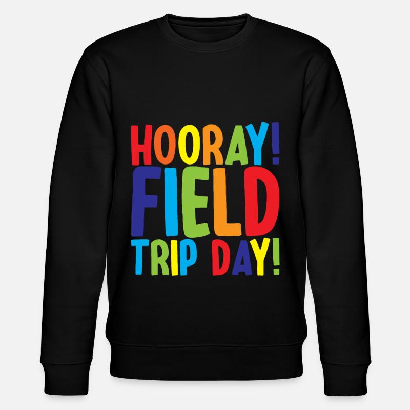 Hourra, journée d’excursion ! 3 - Sweat bio CHANGER Stanley/Stella Unisexe - noir