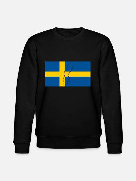 Drapeau de la Suède - Sweat bio CHANGER Stanley/Stella Unisexe - noir